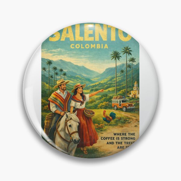Item preview, Salento Colombia located in Quindío within the Coffee Triangle near Cocora Valley and the Andes Mountains designed and sold by Aryabek.