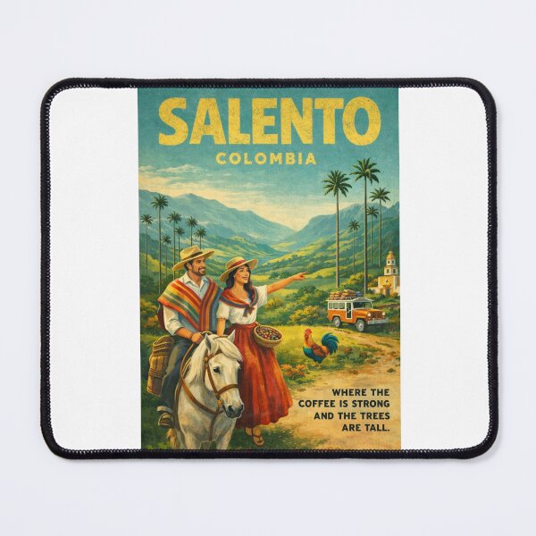 Item preview, Salento Colombia located in Quindío within the Coffee Triangle near Cocora Valley and the Andes Mountains designed and sold by Aryabek.