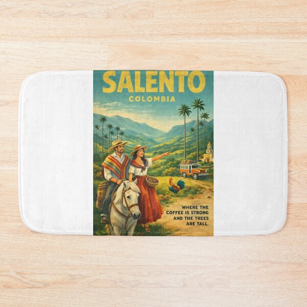 Item preview, Salento Colombia located in Quindío within the Coffee Triangle near Cocora Valley and the Andes Mountains designed and sold by Aryabek.
