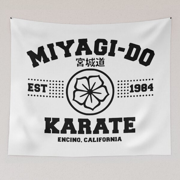 Item preview, Karate Miyagi-do Japanese  Hachimaki Blk designed and sold by LuizSilva1983.