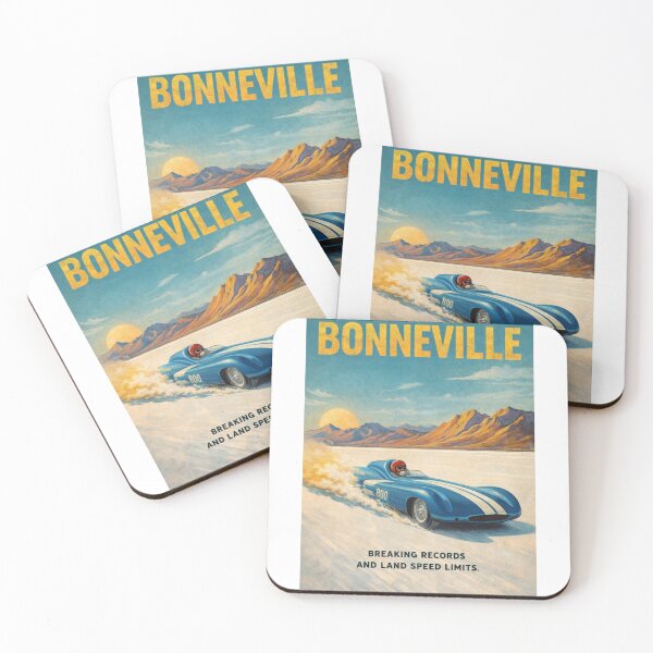 Item preview, Bonneville Salt Flats in Utah along Interstate 80 near the Great Salt Lake Desert and Wendover on the Nevada border designed and sold by Aryabek.