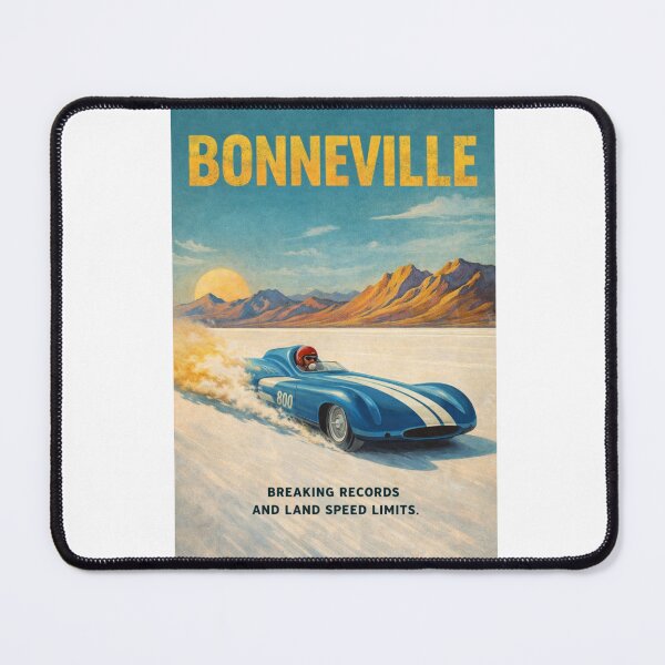 Item preview, Bonneville Salt Flats in Utah along Interstate 80 near the Great Salt Lake Desert and Wendover on the Nevada border designed and sold by Aryabek.
