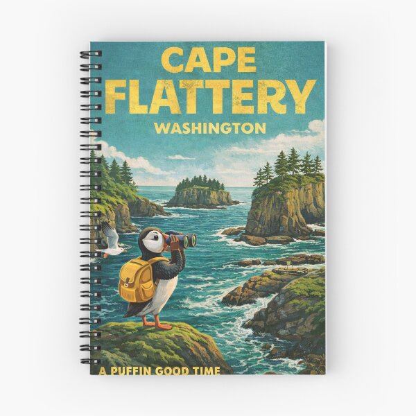 Item preview, Cape Flattery Washington overlooking the Pacific Ocean at the northwestern tip of the Olympic Peninsula near Neah Bay designed and sold by Aryabek.