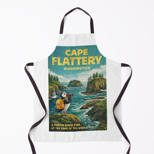 Item preview, Cape Flattery Washington overlooking the Pacific Ocean at the northwestern tip of the Olympic Peninsula near Neah Bay designed and sold by Aryabek.