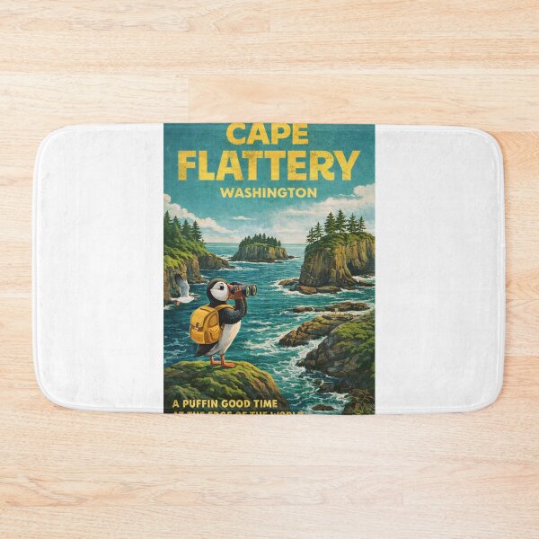 Item preview, Cape Flattery Washington overlooking the Pacific Ocean at the northwestern tip of the Olympic Peninsula near Neah Bay designed and sold by Aryabek.