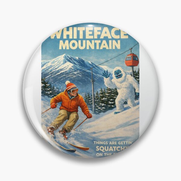 Item preview, Skiing Slopes and Adirondack Gondola Views at Whiteface Mountain in the Adirondack High Peaks of New York designed and sold by Aryabek.