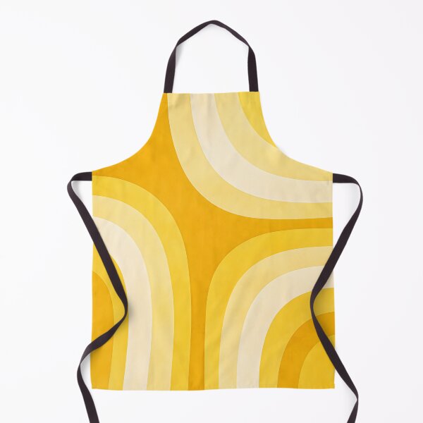 Item preview, Golden Retro Wave Abstract Pattern designed and sold by blankTeeShirt.
