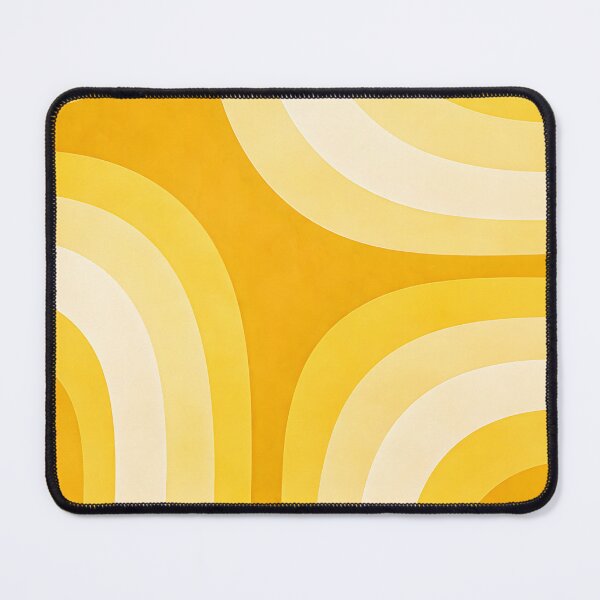 Item preview, Golden Retro Wave Abstract Pattern designed and sold by blankTeeShirt.