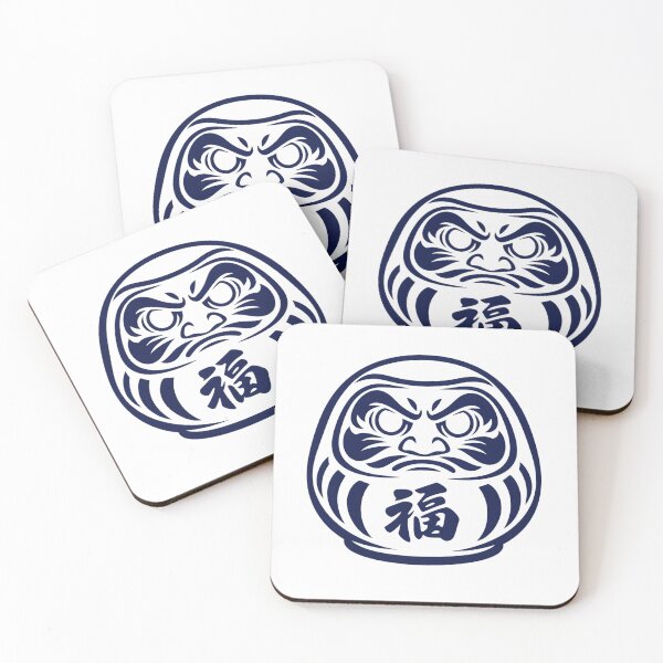 Item preview, Traditional Japanese Daruma Doll Lucky Charm Kanji Fortune designed and sold by SakuraMarket26.