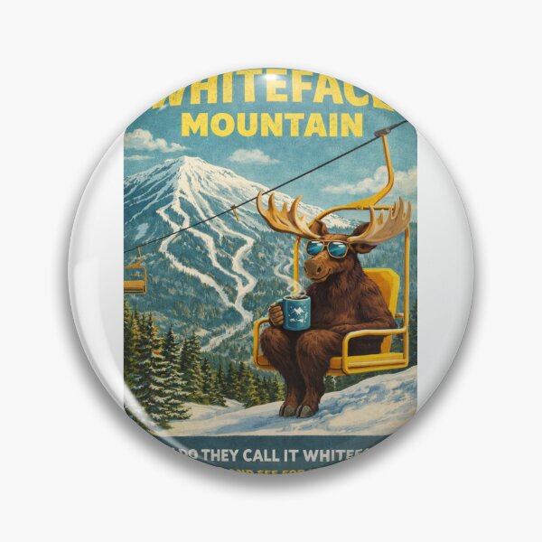 Item preview, Scenic Chairlift Views Across the Adirondack Peaks at Whiteface Mountain Near Lake Placid New York designed and sold by Aryabek.