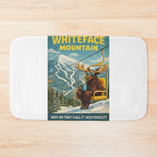 Item preview, Scenic Chairlift Views Across the Adirondack Peaks at Whiteface Mountain Near Lake Placid New York designed and sold by Aryabek.