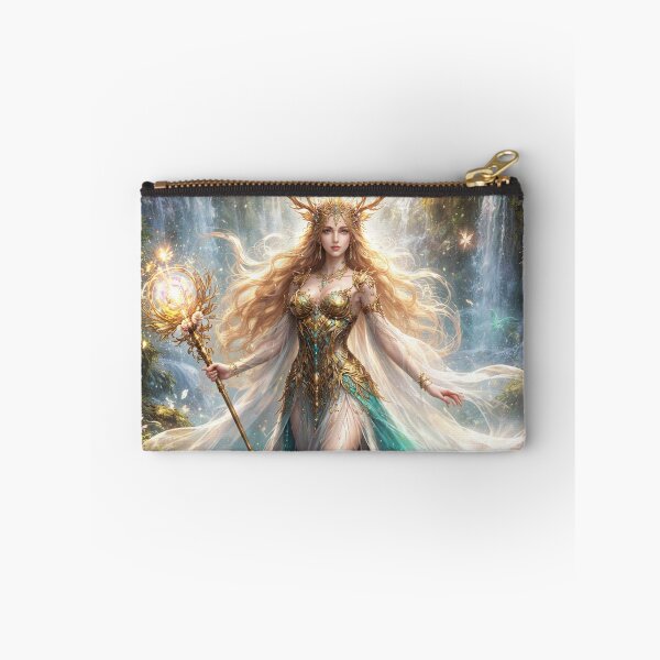 Item preview, Forest Goddess of Light – Magical Fantasy Nature Artwork designed and sold by DrizzyV.