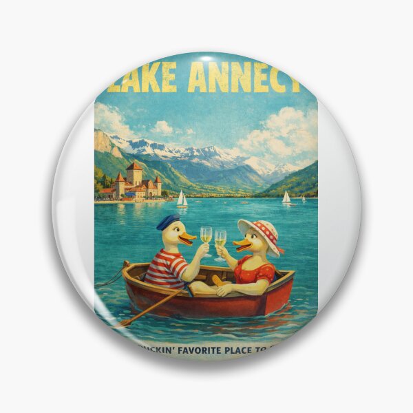 Item preview, Alpine Views Across Lake Annecy with Château de Menthon-Saint-Bernard in the French Alps of Haute-Savoie designed and sold by Aryabek.