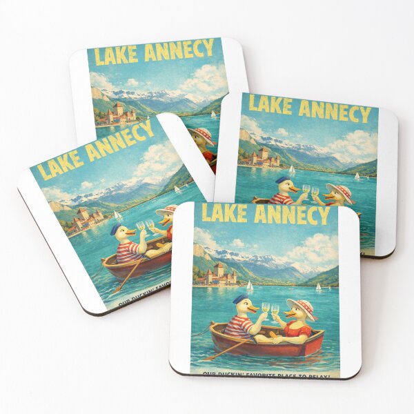 Item preview, Alpine Views Across Lake Annecy with Château de Menthon-Saint-Bernard in the French Alps of Haute-Savoie designed and sold by Aryabek.