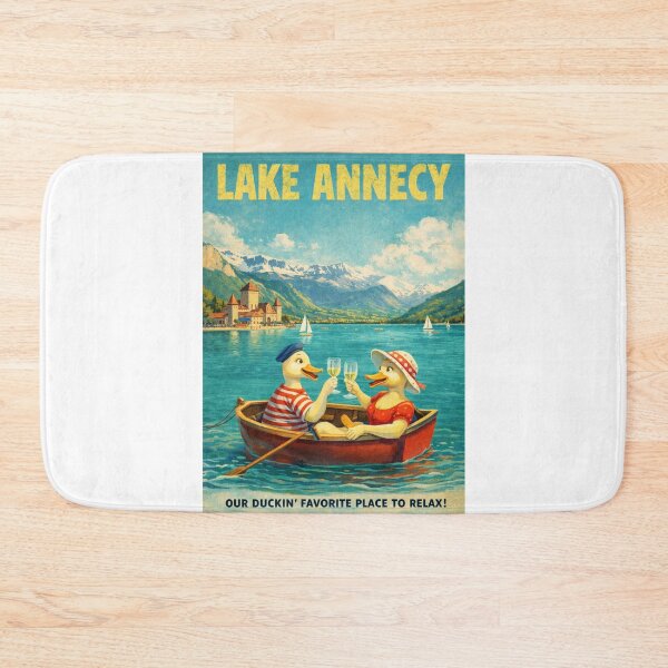Item preview, Alpine Views Across Lake Annecy with Château de Menthon-Saint-Bernard in the French Alps of Haute-Savoie designed and sold by Aryabek.