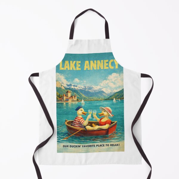 Item preview, Alpine Views Across Lake Annecy with Château de Menthon-Saint-Bernard in the French Alps of Haute-Savoie designed and sold by Aryabek.