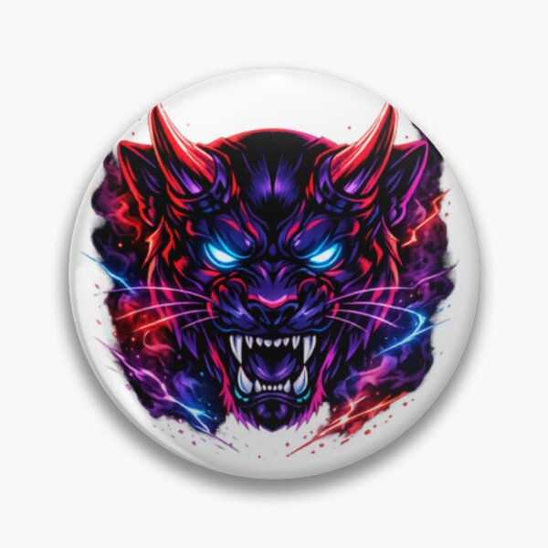 Item preview, Cyberpunk Japanese Demon Mask designed and sold by WittyWear Designs.