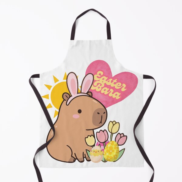 Item preview, Cute Easter Capybara Kawaii designed and sold by trelykreativ.