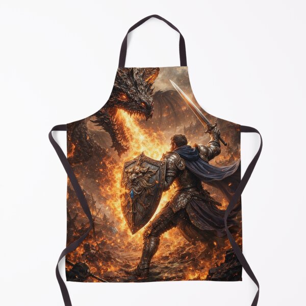Item preview, Dragon vs Knight – Epic Medieval Fantasy Battle designed and sold by DrizzyV.