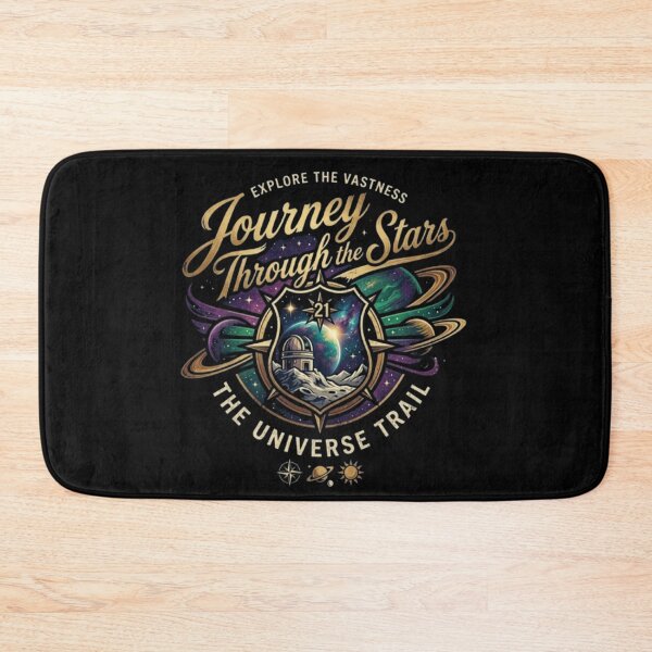 Item preview, Journey Through the Stars – Vintage Space Exploration Astronomy Design designed and sold by Dogandesighn.