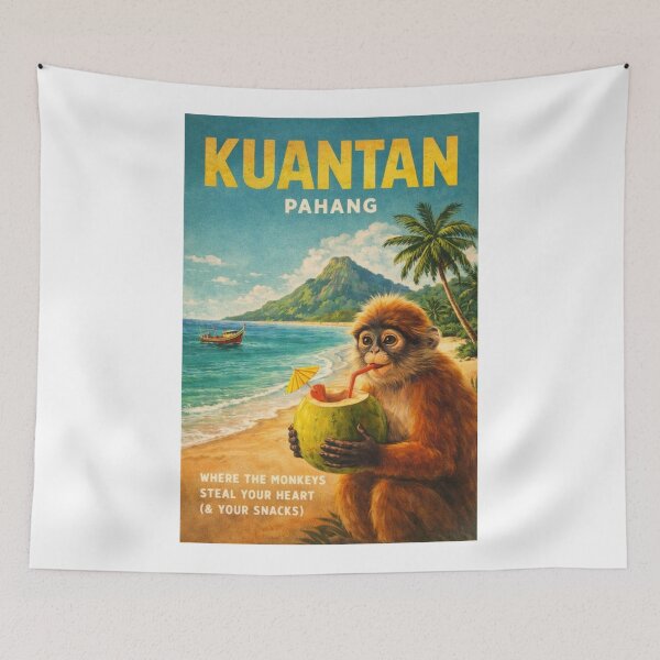 Item preview, Kuantan Coastline and Tropical Beaches Along the South China Sea in Pahang Malaysia designed and sold by Aryabek.