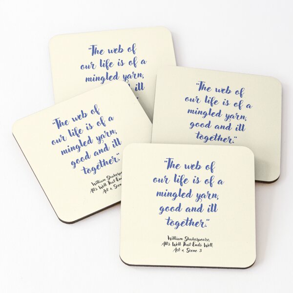 Item preview, Shakespeare Quote designed and sold by CharlottePlaceArt.