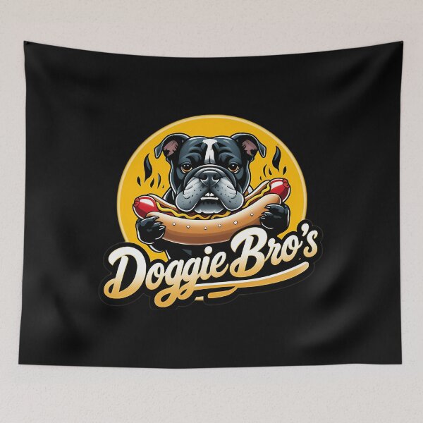 Item preview, Doggie Bros Hotdog designed and sold by GraphicResource.