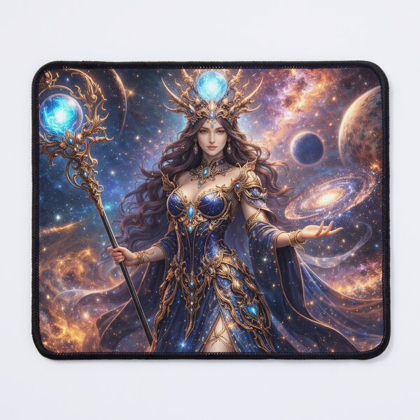 Item preview, Cosmic Sorceress – Queen of the Universe Fantasy Art designed and sold by DrizzyV.