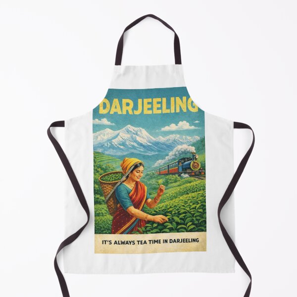 Item preview, Darjeeling Tea Plantations and Himalayan Railway Landscapes Beneath Kanchenjunga in West Bengal designed and sold by Aryabek.