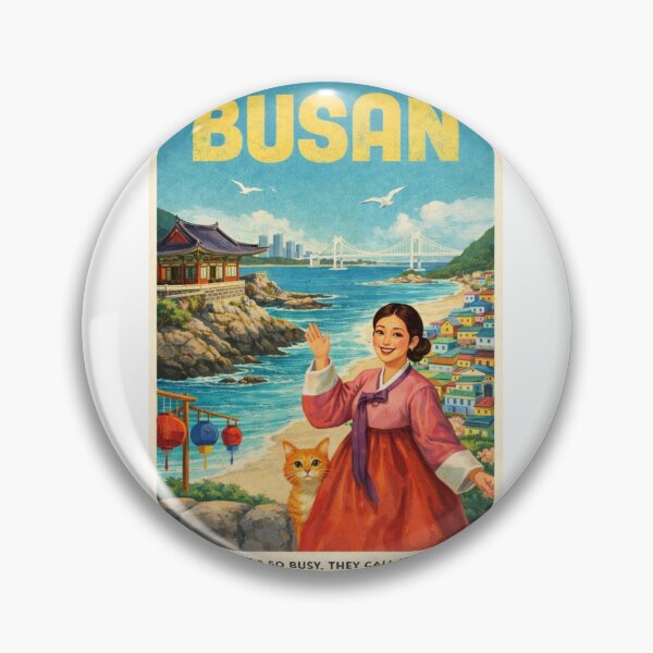 Item preview, Busan Coastline with Gwangan Bridge and Haeundae Beach Along the Korea Strait in South Korea designed and sold by Aryabek.
