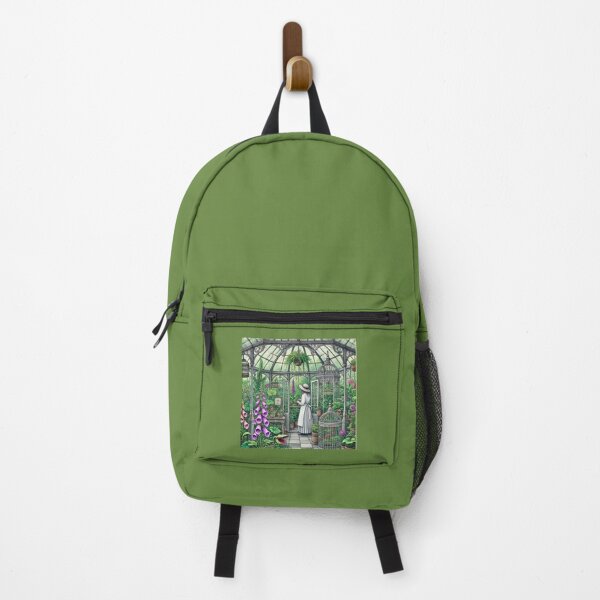 Item preview, witch in her greenhouse designed and sold by SarahCastille.