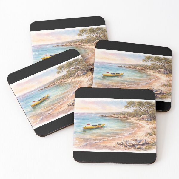 Item preview, Coffin Bay Australia - kayaking designed and sold by DamioPolArt.