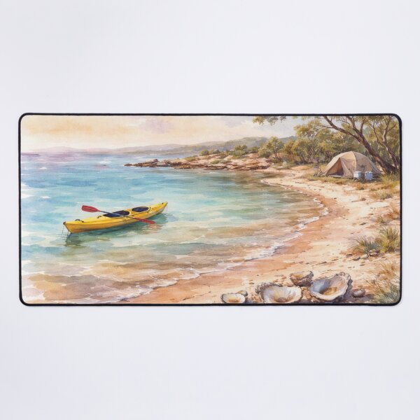 Item preview, Coffin Bay Australia - kayaking designed and sold by DamioPolArt.