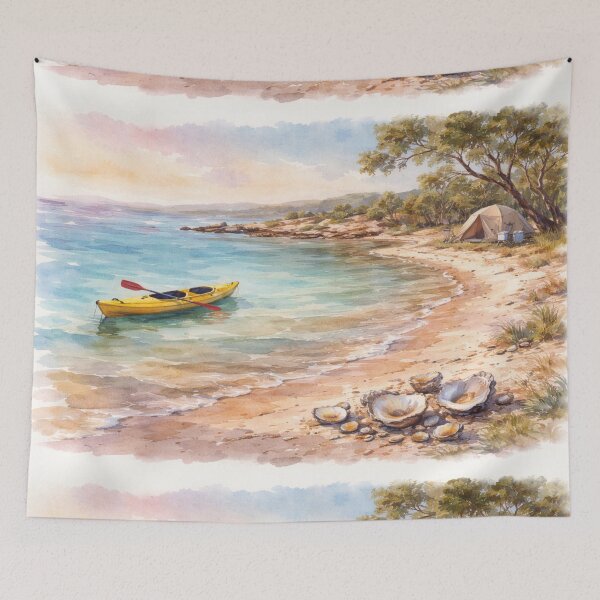 Item preview, Coffin Bay Australia - kayaking designed and sold by DamioPolArt.