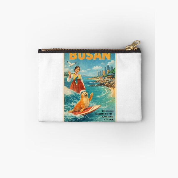 Item preview, Busan Skyline and Haeundae Beach Surf Along Gwangan Bridge on the Coast of South Korea designed and sold by Aryabek.