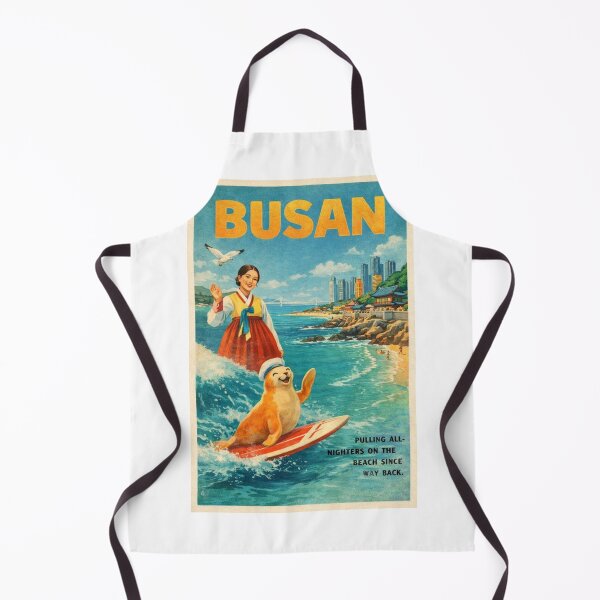 Item preview, Busan Skyline and Haeundae Beach Surf Along Gwangan Bridge on the Coast of South Korea designed and sold by Aryabek.