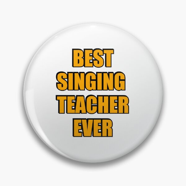 Item preview, Singing teacher - music teacher designed and sold by Inspirationmotivation.