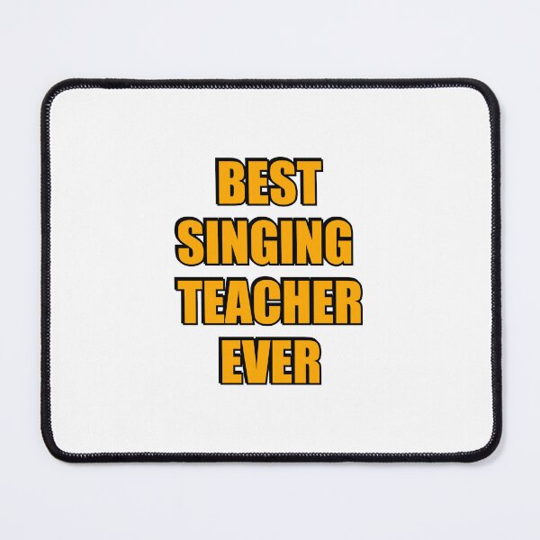 Item preview, Singing teacher - music teacher designed and sold by Inspirationmotivation.