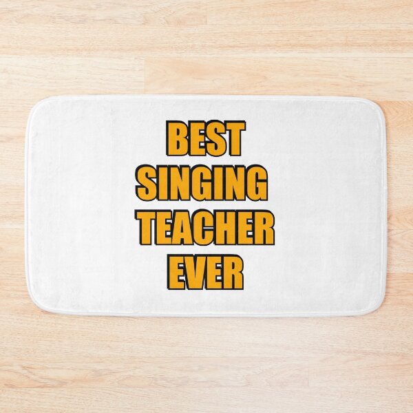 Item preview, Singing teacher - music teacher designed and sold by Inspirationmotivation.