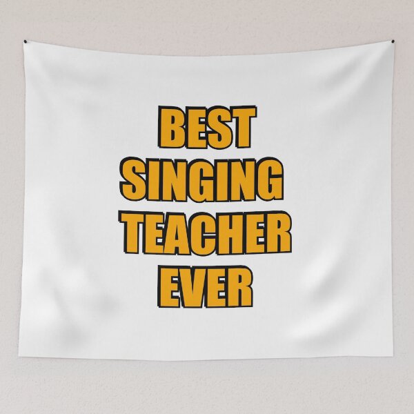 Item preview, Singing teacher - music teacher designed and sold by Inspirationmotivation.