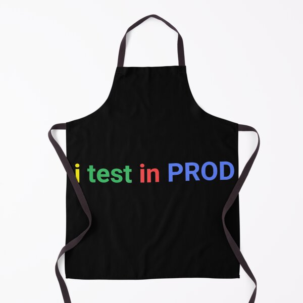 Item preview, I Test In Prod Funny Programmer Developer Coding Humor designed and sold by River Silva.