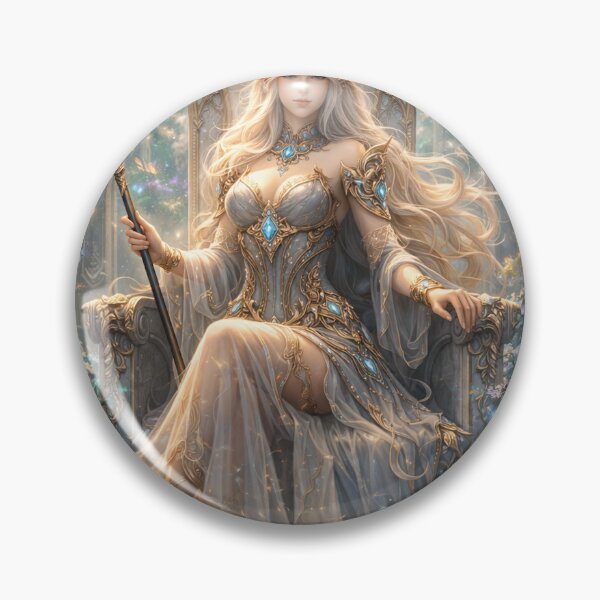Item preview, Elven Queen Throne – Mystical Elf Fantasy Artwork designed and sold by DrizzyV.