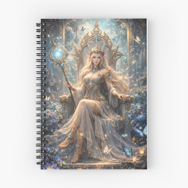 Item preview, Elven Queen Throne – Mystical Elf Fantasy Artwork designed and sold by DrizzyV.