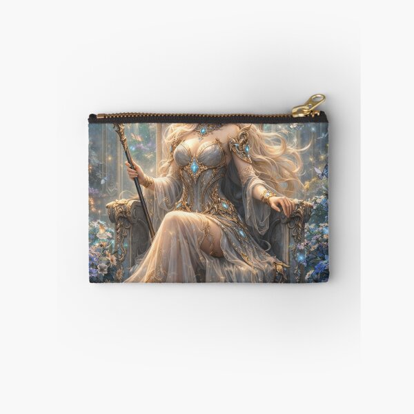 Item preview, Elven Queen Throne – Mystical Elf Fantasy Artwork designed and sold by DrizzyV.