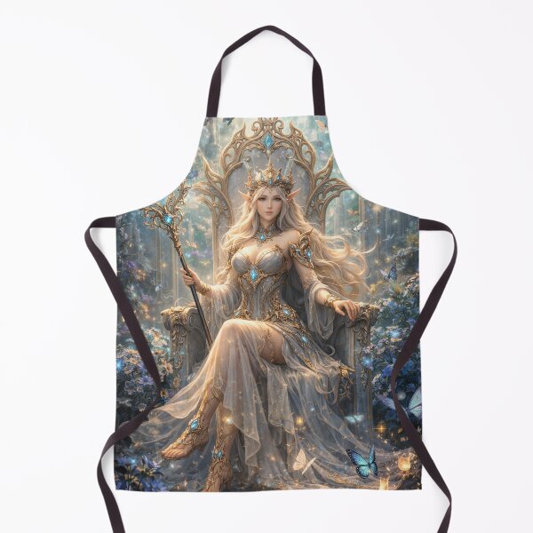 Item preview, Elven Queen Throne – Mystical Elf Fantasy Artwork designed and sold by DrizzyV.