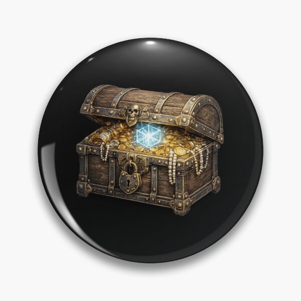 Item preview, Mystic Pirate Treasure Chest Artifact designed and sold by AmosSDoss.