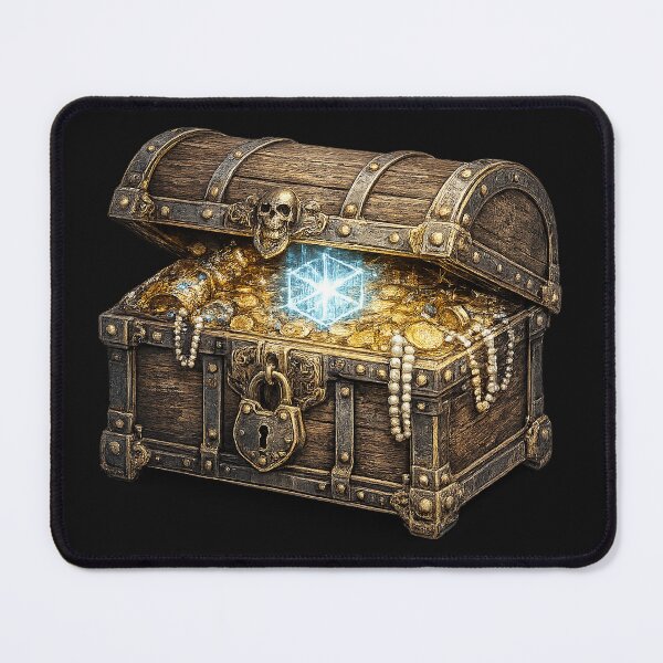 Item preview, Mystic Pirate Treasure Chest Artifact designed and sold by AmosSDoss.