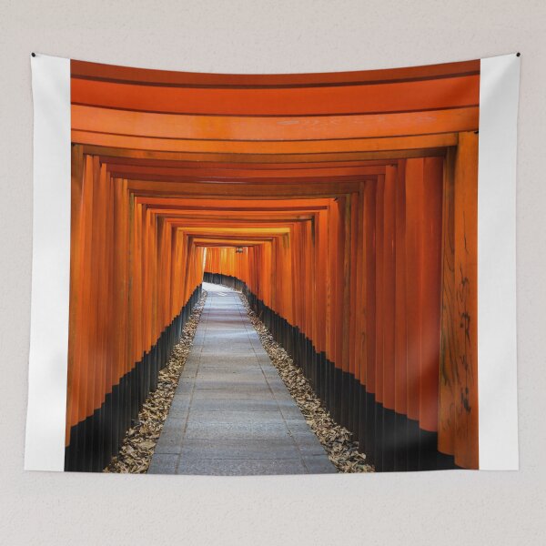 Item preview, Fushimi Inari Shrine Torii Gates designed and sold by JoSowden.