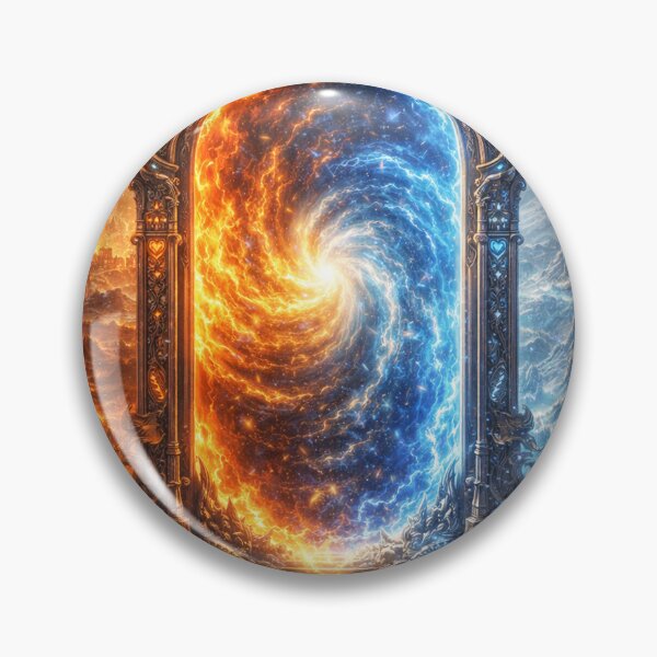 Item preview, Portal of Fire and Ice – Fantasy Dimension Gateway designed and sold by DrizzyV.