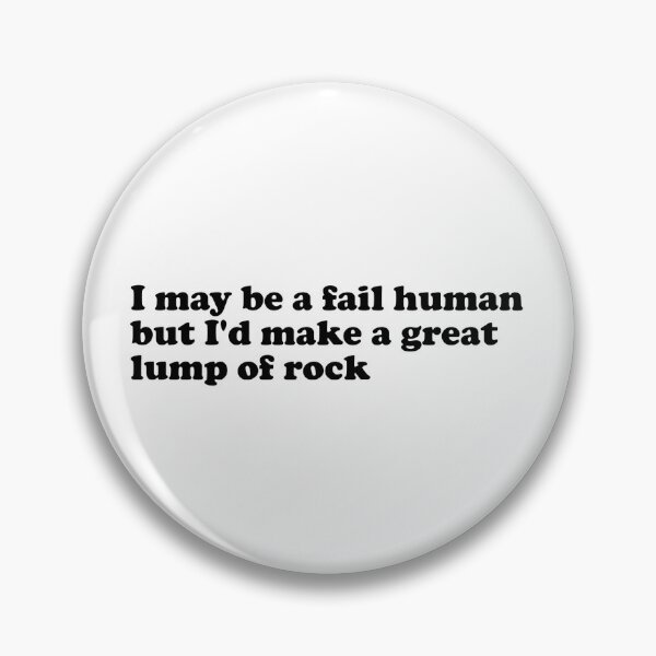 Item preview, Great lump of rock funny text designed and sold by AcornDesign.